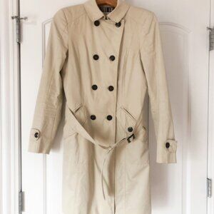 Zara Cream Trench Coat